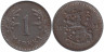  Финляндия. 1 марка 1950 год. (железо) 