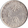  Гонконг. 10 центов 1903 год. Король Эдуард VII. 