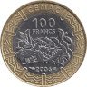  Центральная Африка (BEAC). 100 франков 2006 год. Растения. 