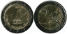  Бельгия. 2 евро 2008 год. 60 лет Всеобщей декларации прав человека. 