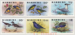 Набор марок. Барбуда. Птицы 1976. 6 марок.