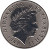  Гибралтар. 5 фунтов 1999 год. Миллениум. 