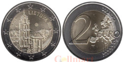 Литва. 2 евро 2017 год. Вильнюс.