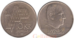 Норвегия. 10 крон 2002 год.
