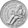 США. 25 центов 2025 год. 19-я монета. Американские женщины - Стейси Парк Милберн. (D) 