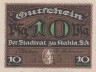  Бона. Германия. Кала 10 пфеннигов 1920 год. Замок на холме. Нотгельд. (VF) 