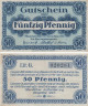  Бона. Германия. Ганновер 50 пфеннигов 1920 год. Нотгельд. (VF) 