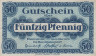  Бона. Германия. Ганновер 50 пфеннигов 1920 год. Нотгельд. (VF) 