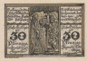  Бона. Германия. Тегернзе 30 пфеннигов 1921 год. Нотгельд. (XF) 