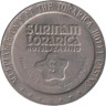  Суринам. Жетон казино 25 центов 1972 год. Отель Torarica and Casino в Парамарибо. 