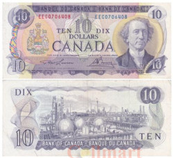 Бона. Канада 10 долларов 1971 год. Джон Александер Макдональд. (F)