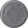  Турция. 2,5 лиры 1976 год. 