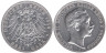  Германская империя. 3 марки 1910 год. Пруссия. Вильгельм II. 