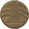  Веймарская республика. 10 рейхспфеннигов 1935 год. (J) 