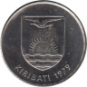  Кирибати. 5 центов 1979 год. Геккон. (магнитная) 