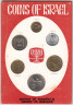  Израиль. Набор монет 1968 год. (6 штук, в буклете) 