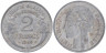  Франция. 2 франка 1948 год. (B) 