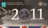  Великобритания. 5 фунтов 2011 год. XXX Летние Олимпийские игры в Лондоне. 