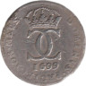  Швеция. 5 эре 1699 год. Король Карл XII. 