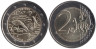  Литва. 2 евро 2021 год. Биосферный резерват Жувинтас. 