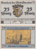  Бона. Германия. Оттерндорф 25 пфеннигов 1920 год. Нотгельд. (XF) 