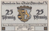  Бона. Германия. Оттерндорф 25 пфеннигов 1920 год. Нотгельд. (XF) 