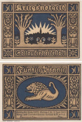 Бона. Германия. Зольтау 50 пфеннигов 1921 год. Нотгельд. (XF)