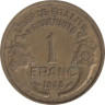  Франция. 1 франк 1938 год. 
