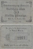  Бона. Германия. Альтусрид 50 пфеннигов 1918 год. Нотгельд. (F) 