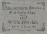  Бона. Германия. Альтусрид 50 пфеннигов 1918 год. Нотгельд. (F) 