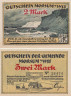  Бона. Германия. Морсум (Зильт) 2 марки 1921 год. Нотгельд. (XF) 
