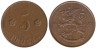  Финляндия. 5 пенни 1937 год. 