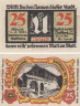  Бона. Германия. Треффурт 25 пфеннигов 1921 год. Нотгельд. (XF) 