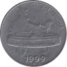  Индия. 50 пайс 1999 год. Здание Парламента. (° - Ноида) 