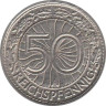  Веймарская республика. 50 рейхспфеннигов 1927 год. (A) 