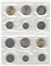  Канада. Набор монет 2023 год. Правление Елизаветы II. Коллекционный выпуск. (6 штук, в буклете) 