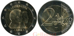 Люксембург. 2 евро 2006 год. 25 лет принцу Гийома.