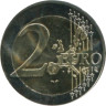  Люксембург. 2 евро 2006 год. 25 лет принцу Гийома. 