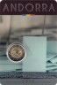  Андорра. 2 евро 2015 год. 30 лет реформе избирательного права. 
