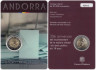  Андорра. 2 евро 2015 год. 30 лет реформе избирательного права. 