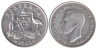 Австралия. 6 пенсов 1942 год. Отметка монетного двора: "D" - Денвер. 
