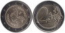  Эстония. 2 евро 2021 год. Финно-угорские народы. 