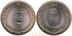 Португалия. 200 эскудо 1998 год. Международный год океана - ЭКСПО, 1998.