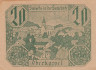  Бона. Австрия. Оберкаппель 20 геллеров 1920 год. Нотгельд. (XF) 