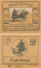  Бона. Германия. Штедезанд 50 пфеннигов 1920 год. Нотгельд. (XF) 