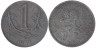  Богемия и Моравия. 1 крона 1942 год. Ветви липы. 
