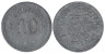  Германия. Кемптен. 10 пфеннигов 1917 год. Нотгельд. 