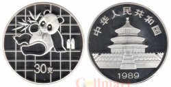 Копия. Китай 30 юань 1989 год. Панда.