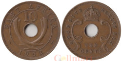 Британская Восточная Африка. 10 центов 1952 год. (H)