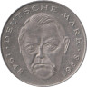  Германия (ФРГ). 2 марки 1994 год. Людвиг Эрхард, 40 лет Федеративной Республике (1948-1988). (F) 